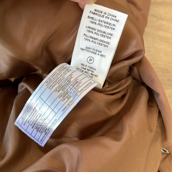 Avec Les Filles Women's Quilted Longline Puffer Vest Sz XL - Picture 7 of 14